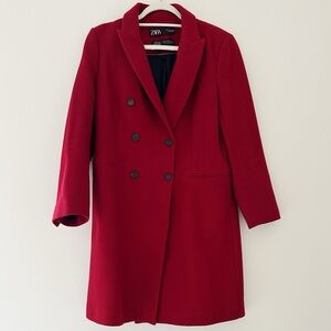 Zara Red Coat